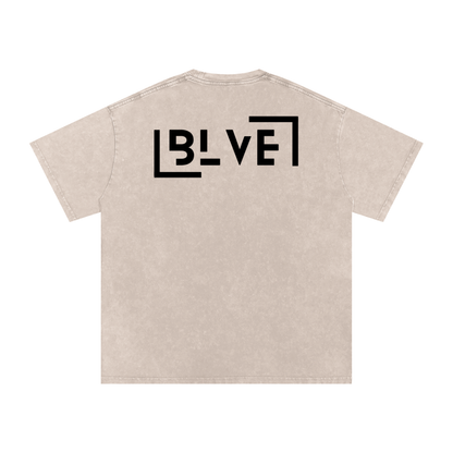 BLVE Washed Oversized Cotton T-Shirt