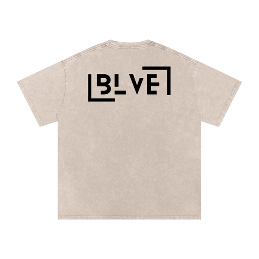 BLVE Washed Oversized Cotton T-Shirt