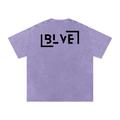 BLVE Washed Oversized Cotton T-Shirt