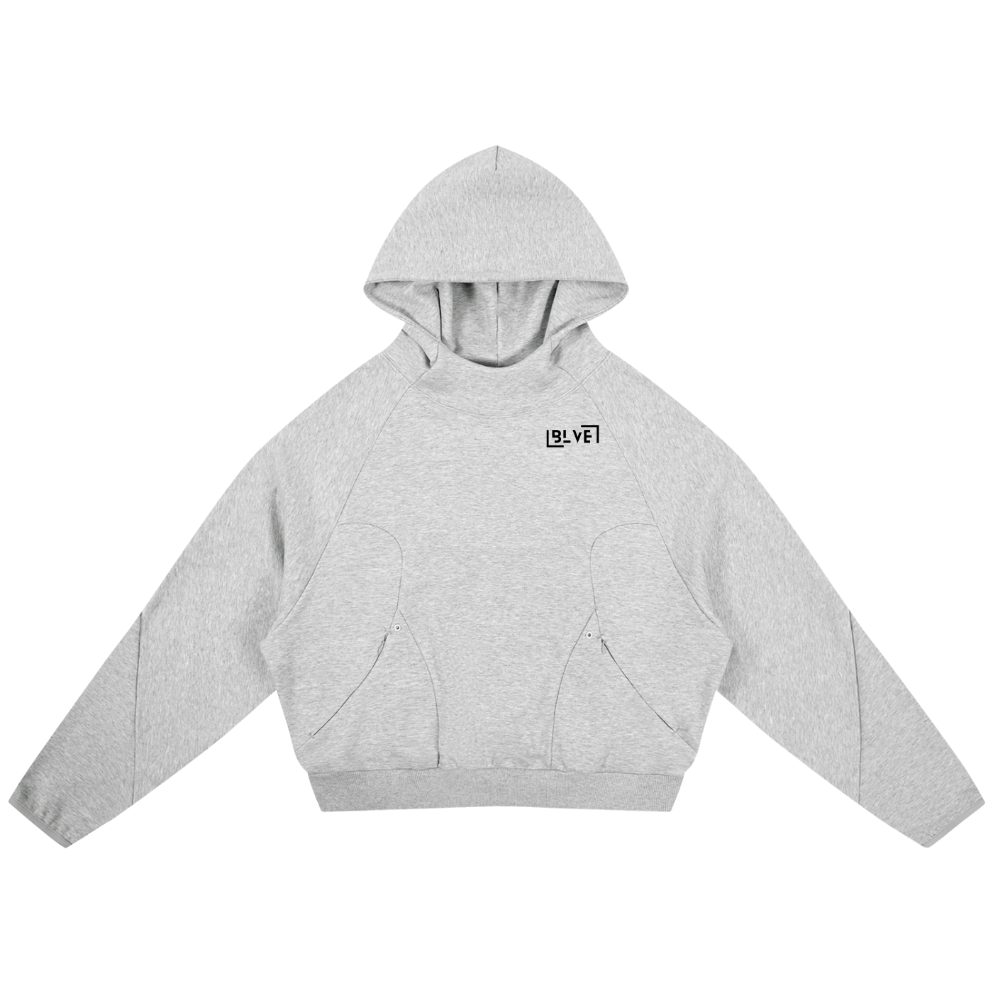 BLVE Curved Panel Raglan Hoodie