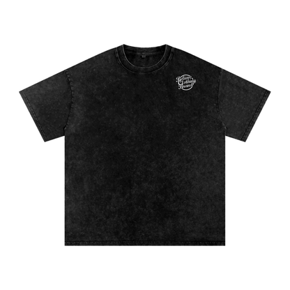 1.o.K BCB "Sacrifice" Snow Washed Oversized Cotton T-Shirt
