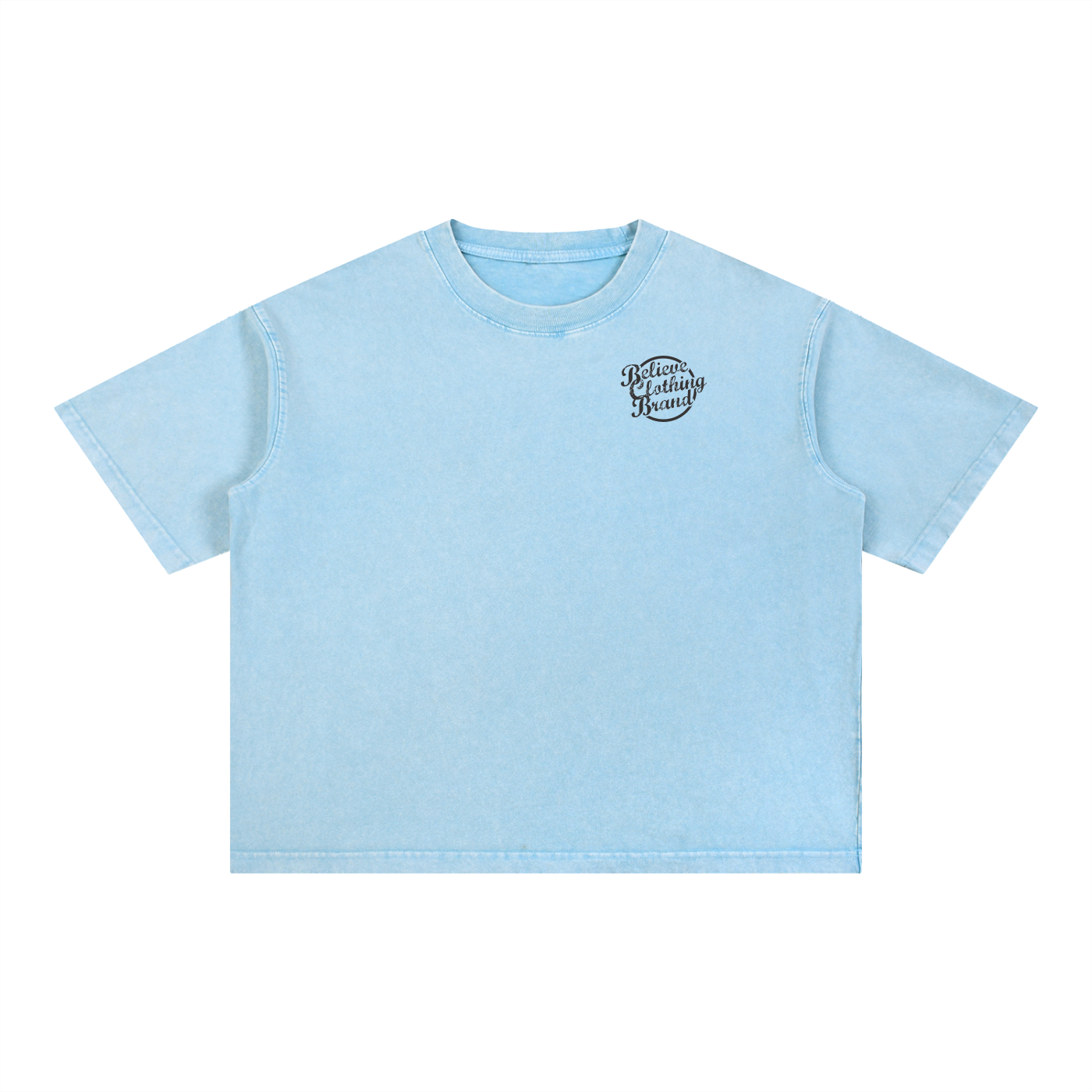 BCB Mineral Wash Boxy Cotton T-Shirt