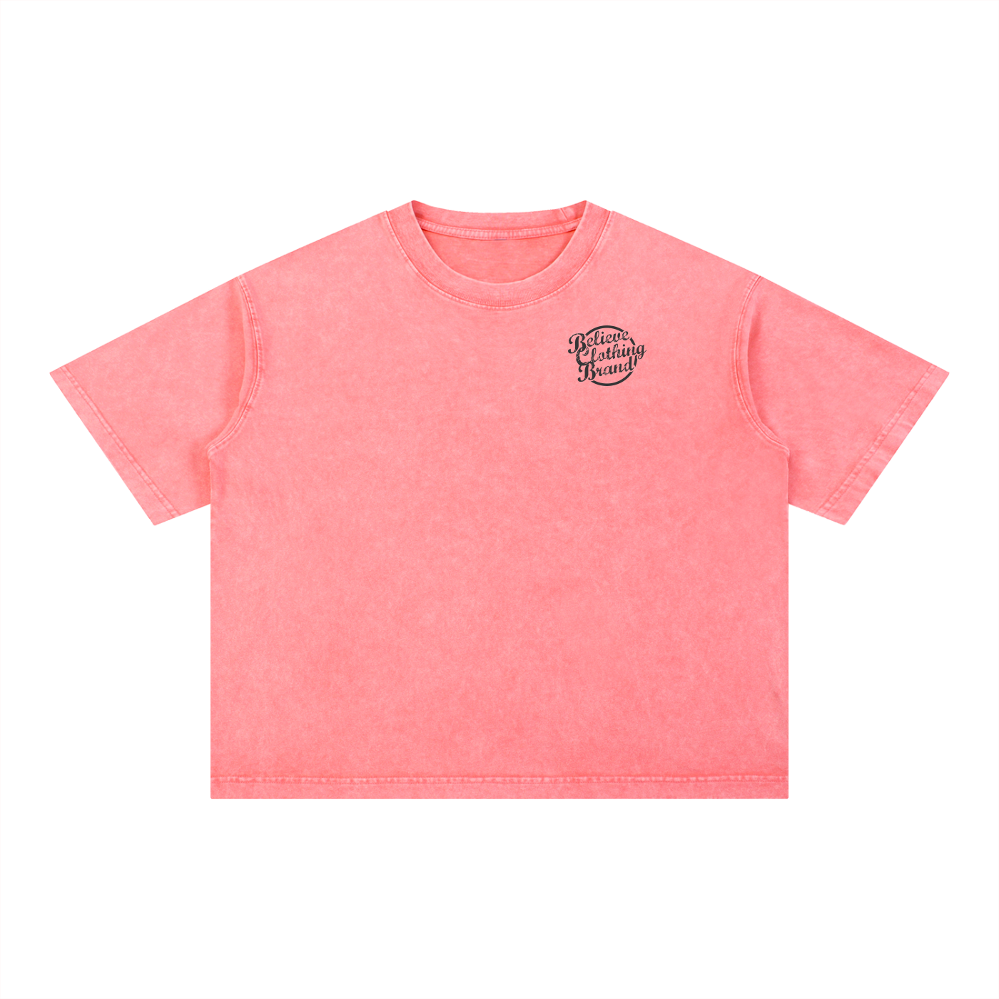 BCB Mineral Wash Boxy Cotton T-Shirt