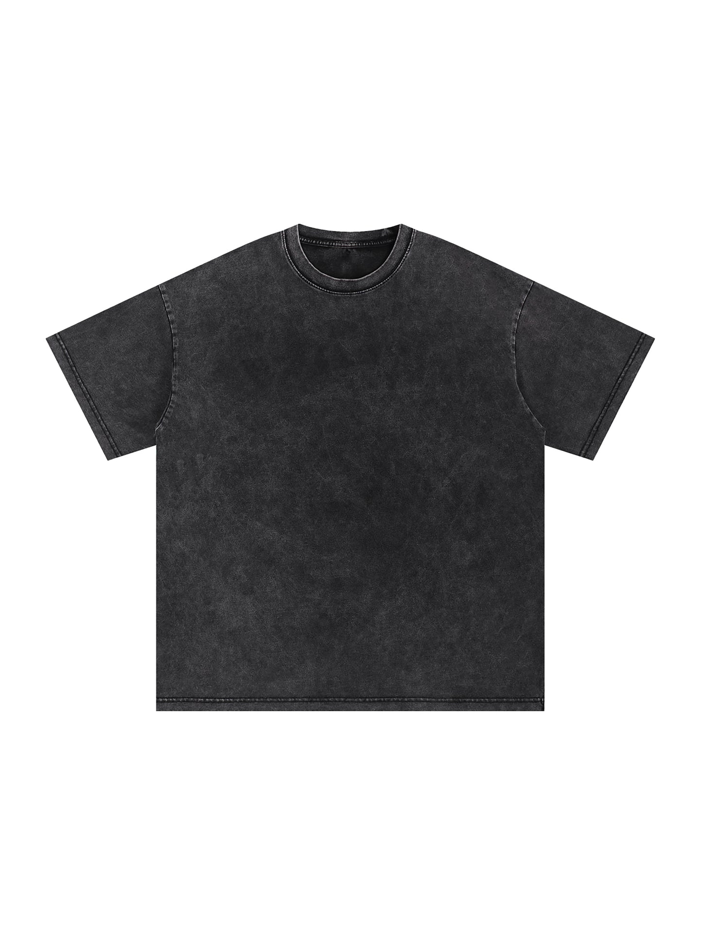 1.o.K BLVE "TWIY" Snow Washed Oversized Cotton T-Shirt