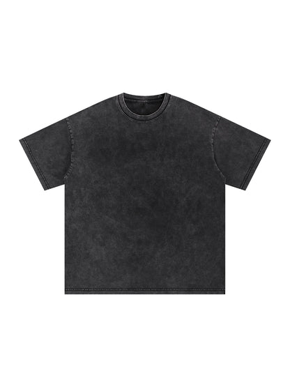 1.o.K BLVE "TWIY" Snow Washed Oversized Cotton T-Shirt