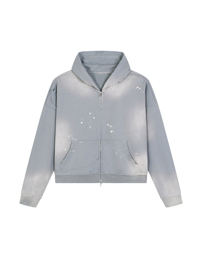 1.o.K BLVE "TWIY" Sun Fade Zip Hoodie
